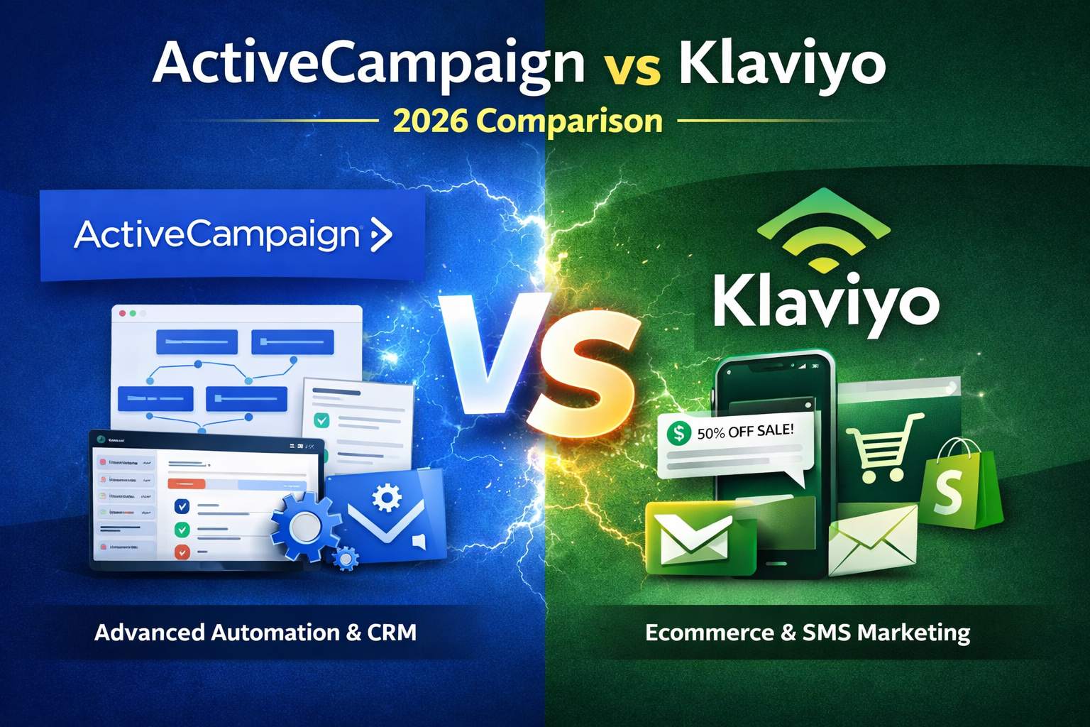 ActiveCampaign vs Klaviyo (2026): Which One Should You Choose?